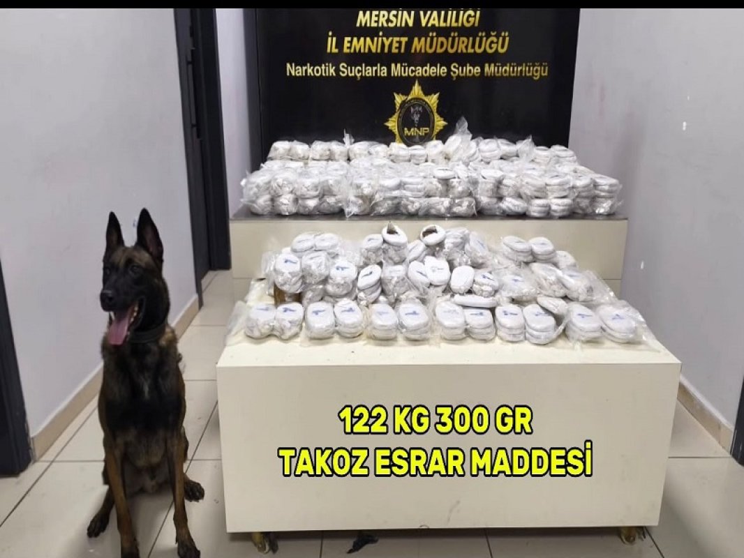Mersin'de Yasaklı Maddelere Geçit Yok