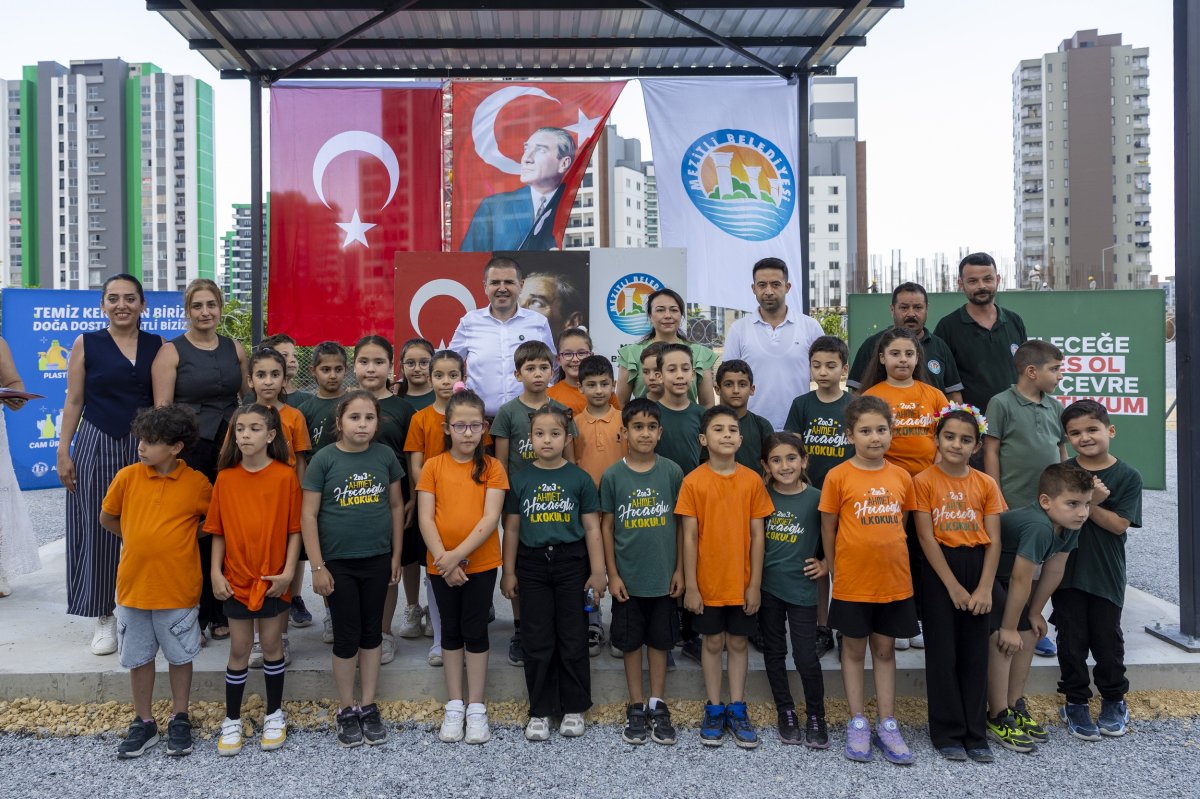 MEZİTLİ’DE GERİ DÖNÜŞÜME BÜYÜK KATKI: ATIK GETİRME MERKEZİ AÇILDI