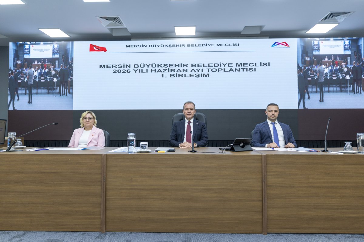 Mersin Büyükşehir Meclisi’nin Haziran Ayı 1. Birleşimi, Başkan Seçer Başkanlığında Gerçekleştirildi