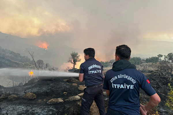  Aydın'da bir haftada 446 yangına müdahale edildi