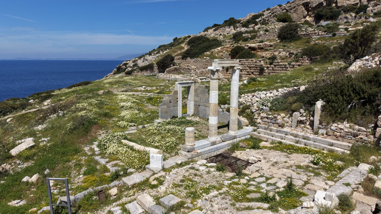 Bakan Ersoy: “Knidos'ta tarihi dokuyu koruyan önemli bir düzenlemeyi tamamladık.”