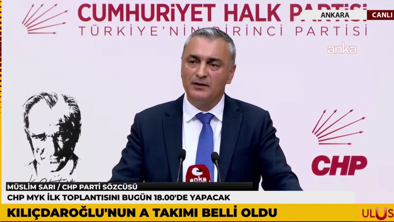 CHP'de Kemal Kılıçdaroğlu'nun MYK'sı belli oldu