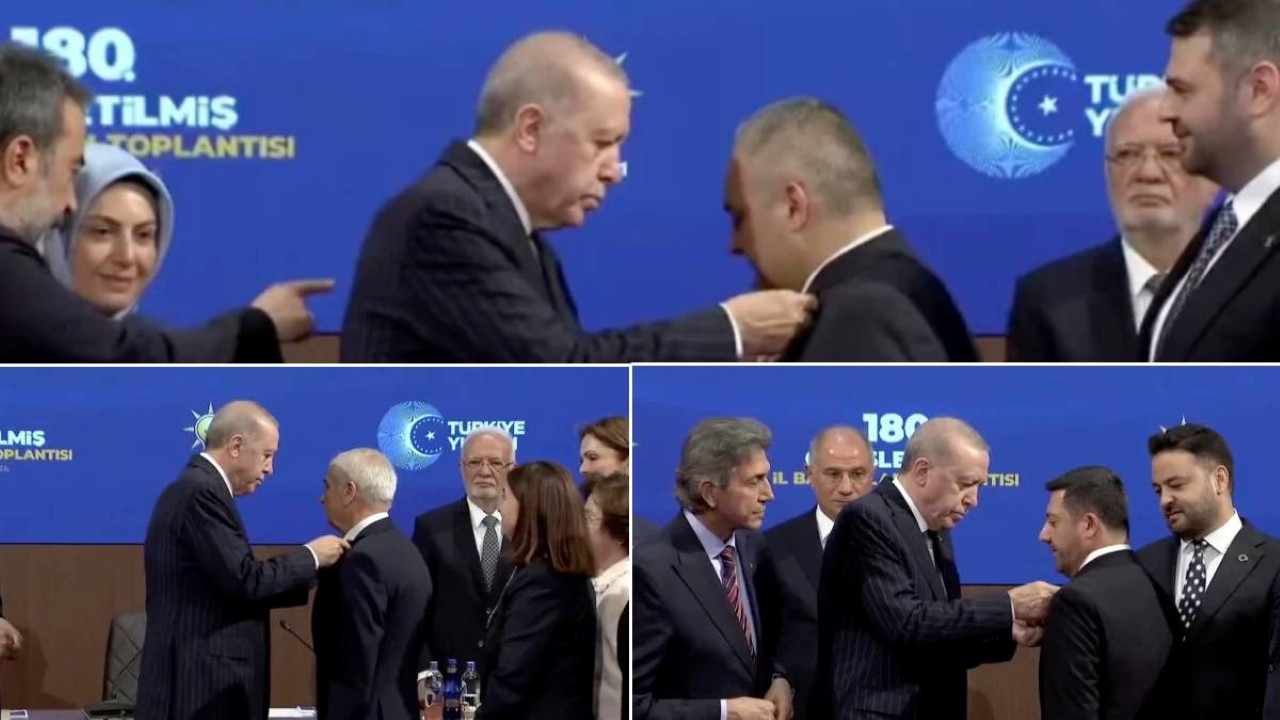 Cumhurbaşkanı Erdoğan rozetlerini taktı: 3 Belediye Başkanı AK Parti'ye katıldı!
