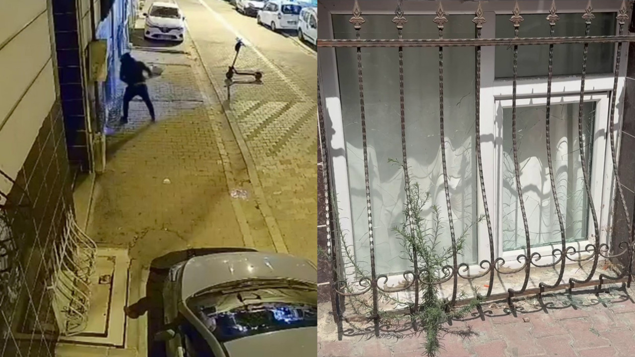 Esenyurt'ta eski sevgili dehşeti: Binayı ateşe verip camları kırdı