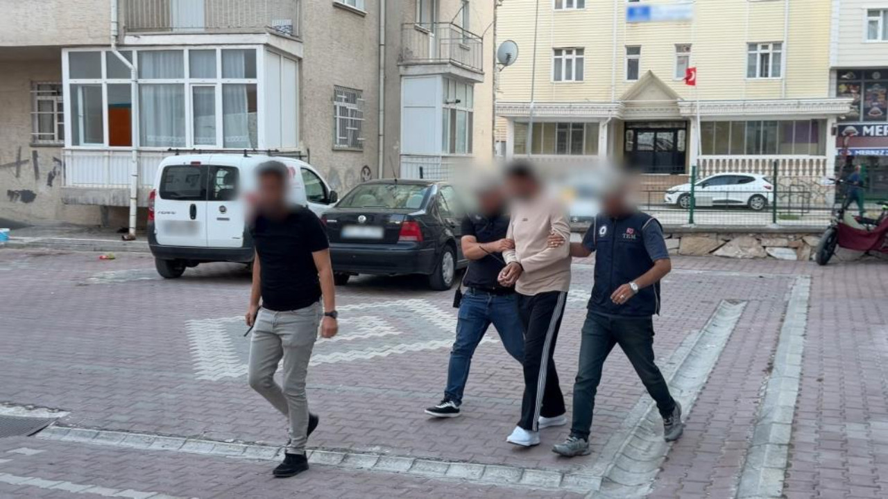 Kırşehir'de kırmızı bültenle aranan Iraklı terör şüphelisi yakalandı