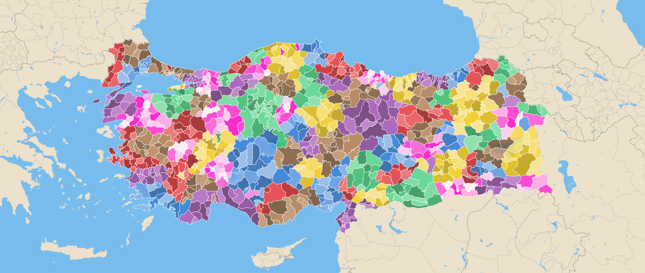 Türkiye’de 28 ilçenin statüsü değişti!
